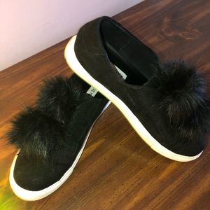 Steve Madden Pom Pom Shoes